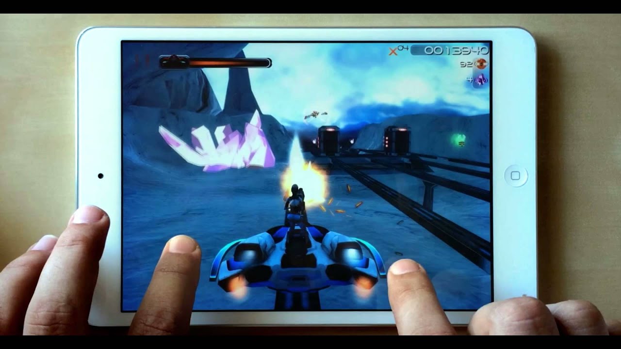 Reclaim gameplay shown on an iPad.